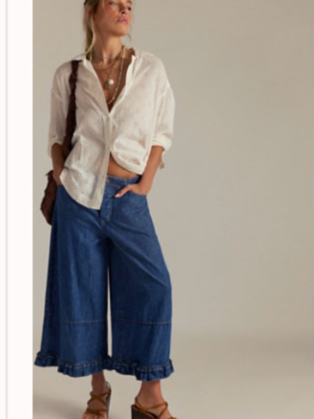Free people love me not Bloomer jeans